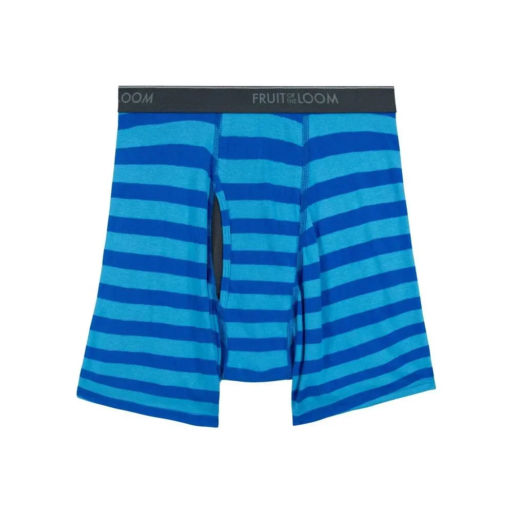 Fruit of the Loom 6pk Men's 2XL EverSoft CoolZone Boxer Briefs Moisture-Wicking